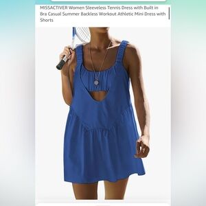 Small Athleisure Dress & Shorts